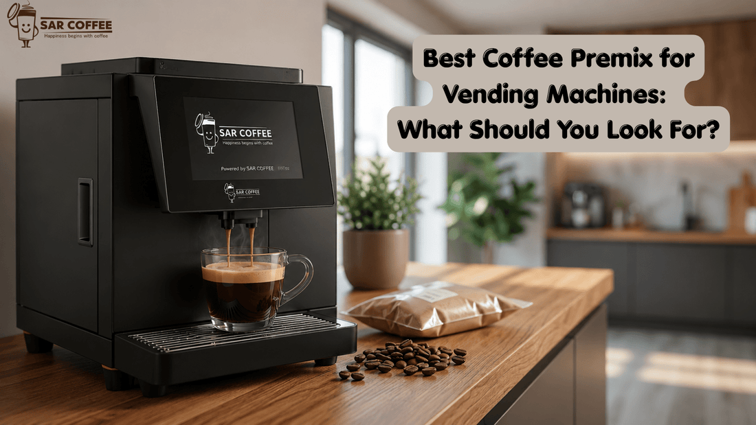 Best Coffee Premix for Vending Machines: What Should You Look For? - SAR Coffee