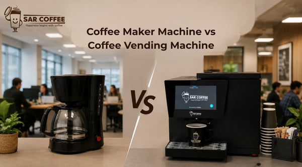 Coffee Maker Machine vs Coffee Vending Machine: Which Is Better for Workplaces?