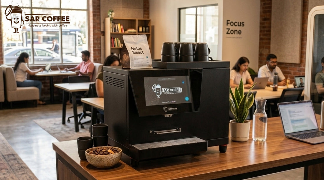 Commercial Coffee Machines for Coworking Spaces: Save Costs While Serving Better Coffee - SAR Coffee