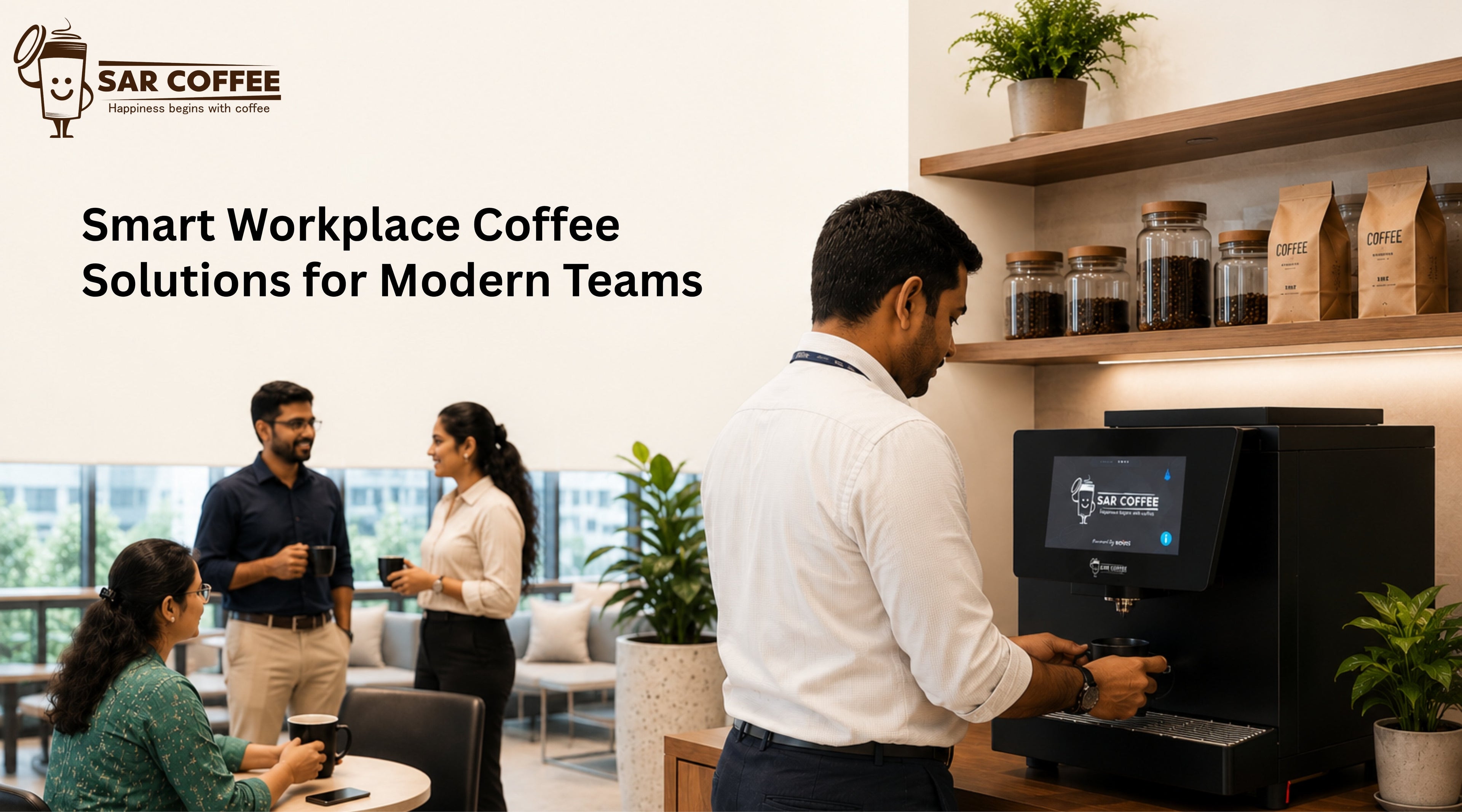Smart Coffee Vending Machine Solutions for Factories, Hospitals & Corporations - SAR Coffee