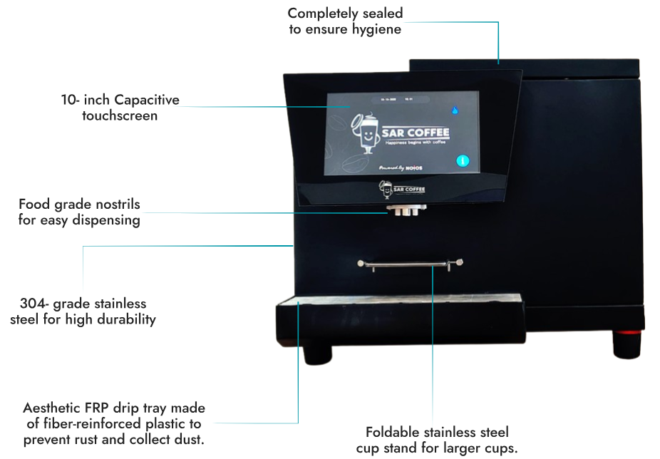 Smart Coffee Machine Designed for Businesses