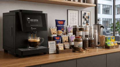 SAR Coffee Bean-to-Cup Automatic Coffee Machine for Offices - SAR Coffee