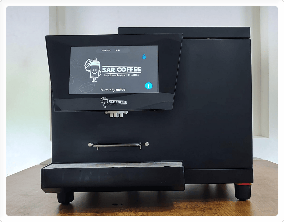 SAR MiniBar – Premium Bean-to-Cup Coffee Machine - SAR Coffee